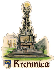 Magnetka obrysová Kremnica