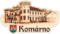 Magnetka obrysová Komárno