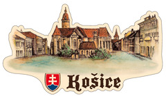 Magnetka obrysová Košice