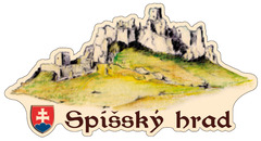Magnetka obrysová Spišský hrad