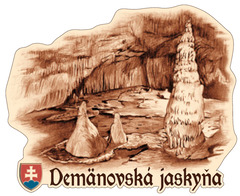 Magnetka obrysová Demänovská jaskyňa