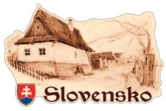 Magnetka obrysová Slovensko