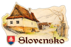 Magnetka obrysová Slovensko