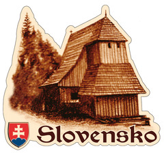 Magnetka obrysová Slovensko