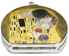 Zrkadlo do kabelky Klimt - Bozk