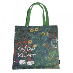 Plátená taška Gustav Klimt - Záhrada