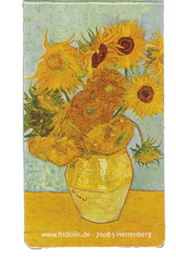 Magnetická záložka - Van Gogh, Slnečnice