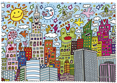 Handrička na čistenie okuliarov James Rizzi - My New York City