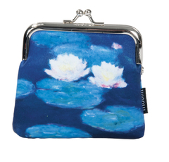Peňaženka na mince Monet - Watter lillies