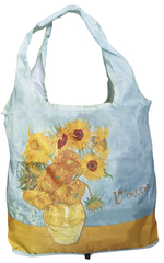 Skladacia nákupná taška Van Gogh - Slnečnice