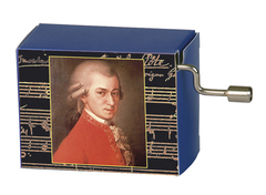 Hracia skrinka Mozart - Portrét s notami