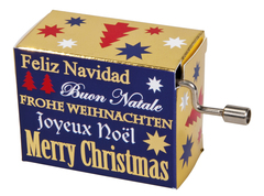 Hracia skrinka Zlaté Vianoce - Merry Christmas